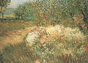 Vincent Van Gogh Corner of Voyer d'Argenson Park at Asnieres (nn04) oil on canvas